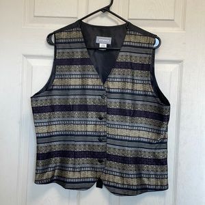 Men’s Vintage 90’s Dress Vest Size 12